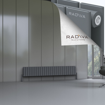 Radiva - Oti Radiateur En Aluminium 300x1920 Anthracite