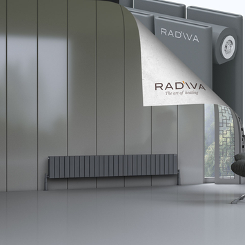 Radiva - Oti Radiateur En Aluminium 300x1994 Anthracite