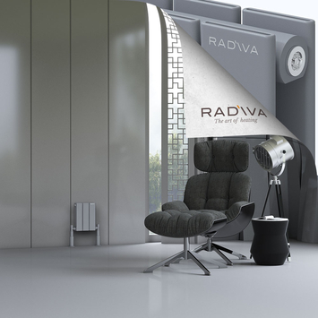Radiva - Oti Radiateur En Aluminium 300x218 Gris