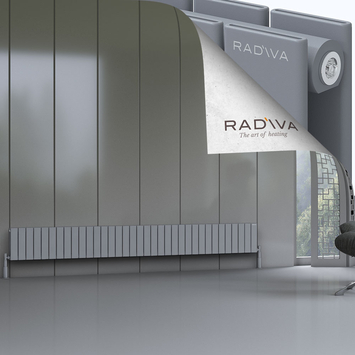 Radiva - Oti Radiateur En Aluminium 300x2586 Gris