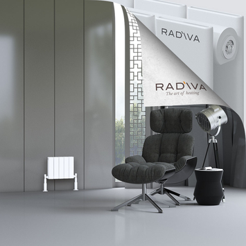 Radiva - Oti Radiateur En Aluminium 300x366 Blanc
