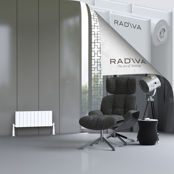 Radiva - Oti Radiateur En Aluminium 300x736 Blanc
