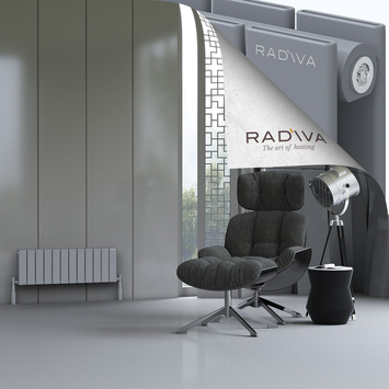 Radiva - Oti Radiateur En Aluminium 300x884 Gris