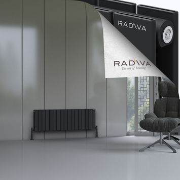 Radiva - Oti Radiateur En Aluminium 400x1254 Noir