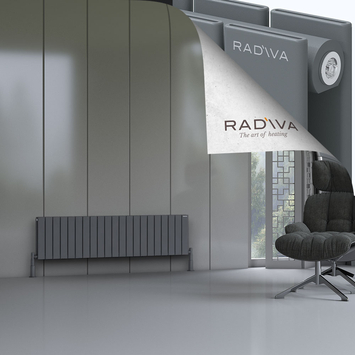 Radiva - Oti Radiateur En Aluminium 400x1550 Anthracite