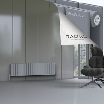 Radiva - Oti Radiateur En Aluminium 400x1550 Gris