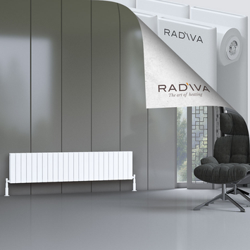 Radiva - Oti Radiateur En Aluminium 400x1772 Blanc