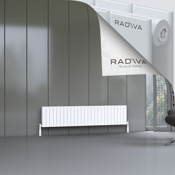 Radiva - Oti Radiateur En Aluminium 400x1846 Blanc