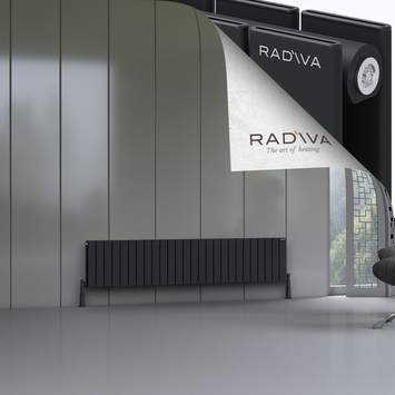 Radiva - Oti Radiateur En Aluminium 400x1920 Noir