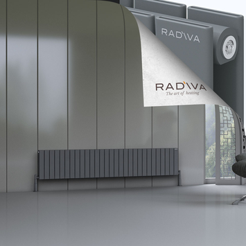 Radiva - Oti Radiateur En Aluminium 400x2142 Anthracite