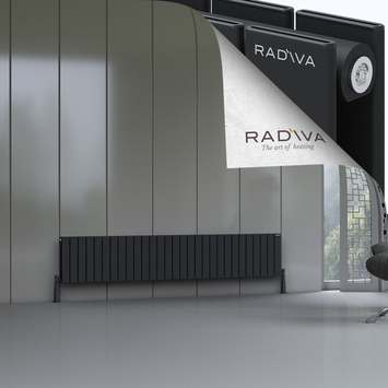 Radiva - Oti Radiateur En Aluminium 400x2142 Noir