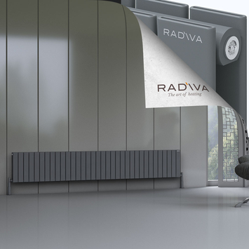 Radiva - Oti Radiateur En Aluminium 400x2512 Anthracite