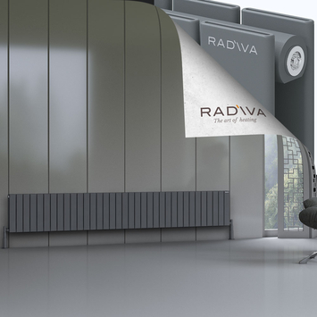Radiva - Oti Radiateur En Aluminium 400x2586 Anthracite