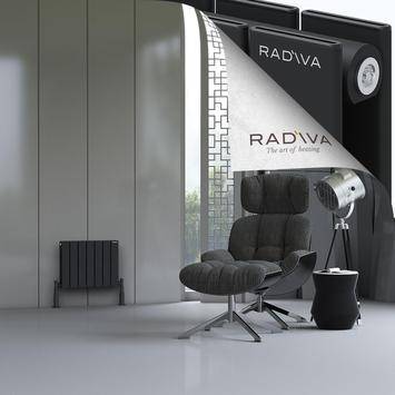 Radiva - Oti Radiateur En Aluminium 400x514 Noir