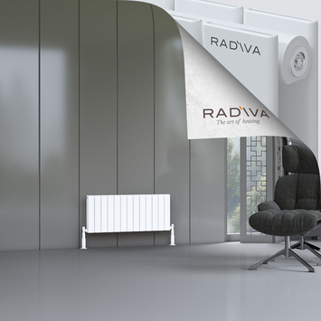 Radiva - Oti Radiateur En Aluminium 400x958 Blanc