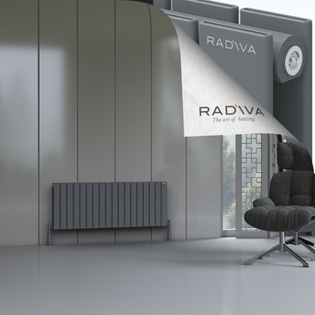 Radiva - Oti Radiateur En Aluminium 500x1328 Anthracite