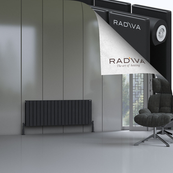Radiva - Oti Radiateur En Aluminium 500x1402 Noir