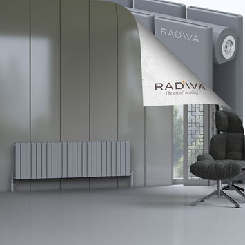Radiva - Oti Radiateur En Aluminium 500x1698 Gris