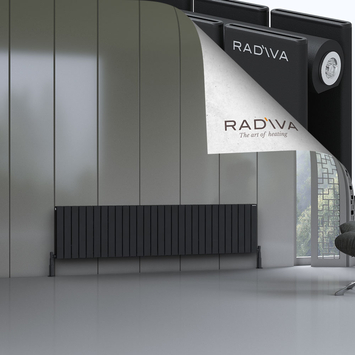 Radiva - Oti Radiateur En Aluminium 500x2142 Noir