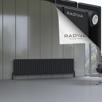 Radiva - Oti Radiateur En Aluminium 500x2216 Noir