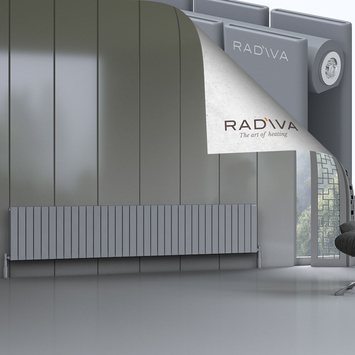 Radiva - Oti Radiateur En Aluminium 500x2586 Gris