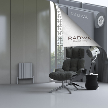 Radiva - Oti Radiateur En Aluminium 500x440 Gris