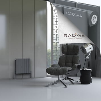 Radiva - Oti Radiateur En Aluminium 500x514 Anthracite