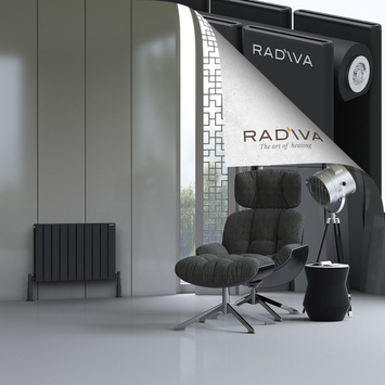 Radiva - Oti Radiateur En Aluminium 500x736 Noir