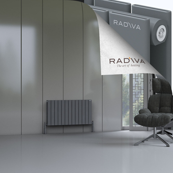 Radiva - Oti Radiateur En Aluminium 500x958 Anthracite