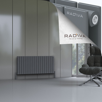 Radiva - Oti Radiateur En Aluminium 600x1328 Anthracite