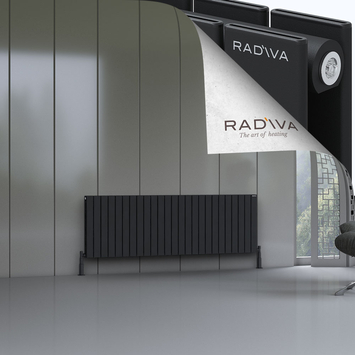 Radiva - Oti Radiateur En Aluminium 600x1846 Noir