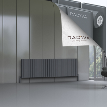 Radiva - Oti Radiateur En Aluminium 600x1994 Anthracite