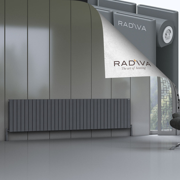 Radiva - Oti Radiateur En Aluminium 600x2512 Anthracite