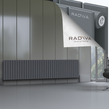 Radiva - Oti Radiateur En Aluminium 600x2586 Anthracite