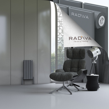 Radiva - Oti Radiateur En Aluminium 600x292 Anthracite