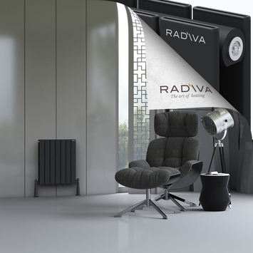 Radiva - Oti Radiateur En Aluminium 600x514 Noir