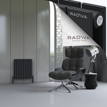 Radiva - Oti Radiateur En Aluminium 600x588 Noir