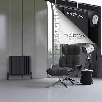 Radiva - Oti Radiateur En Aluminium 600x736 Noir