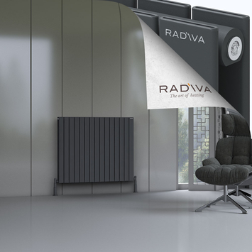 Radiva - Oti Radiateur En Aluminium 900x1106 Anthracite Foncé