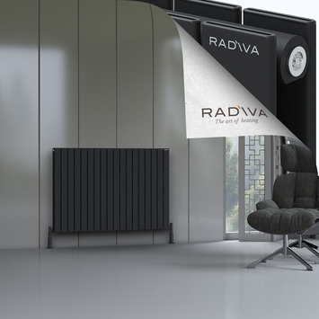Radiva - Oti Radiateur En Aluminium 900x1328 Noir