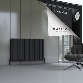 Radiva - Oti Radiateur En Aluminium 900x1476 Noir