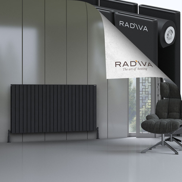 Radiva - Oti Radiateur En Aluminium 900x1698 Noir