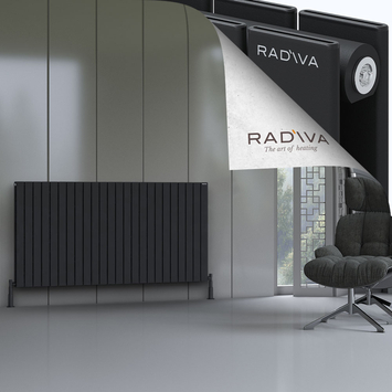 Radiva - Oti Radiateur En Aluminium 900x1772 Noir