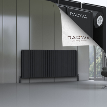 Radiva - Oti Radiateur En Aluminium 900x1994 Noir