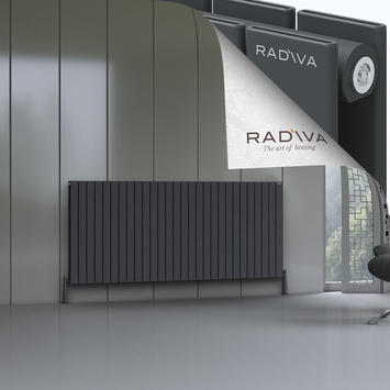 Radiva - Oti Radiateur En Aluminium 900x2068 Anthracite Foncé