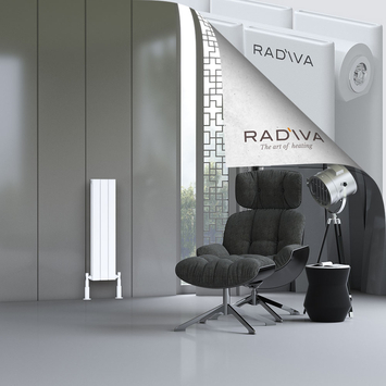 Radiva - Oti Radiateur En Aluminium 900x218 Blanc