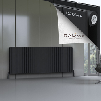 Radiva - Oti Radiateur En Aluminium 900x2364 Noir