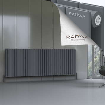 Radiva - Oti Radiateur En Aluminium 900x2512 Anthracite