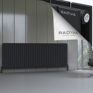 Radiva - Oti Radiateur En Aluminium 900x2586 Noir