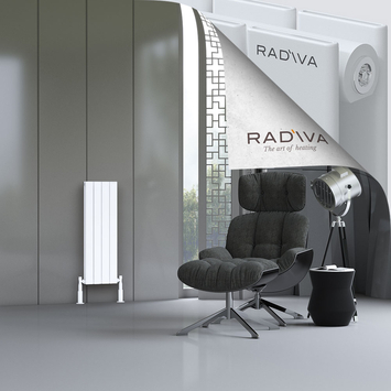 Radiva - Oti Radiateur En Aluminium 900x292 Blanc